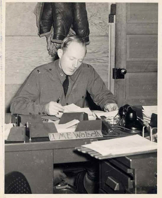 lt walseth at desk.jpg (103110 bytes)